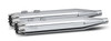 RCX Exhaust 4.0" Slip-on Mufflers, Chrome with Excalibur chrome tips.