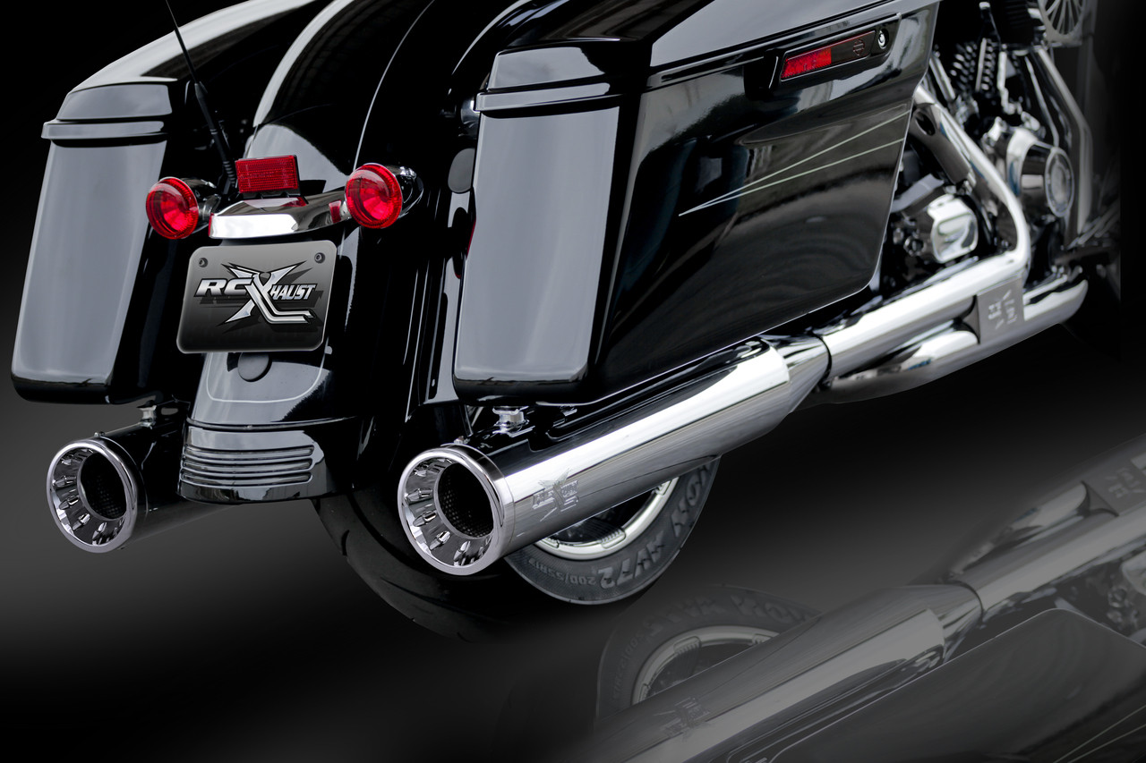 Rcx 4.5 Torx Chrome Tip Motorcycle Muffler - Order Your Custom
