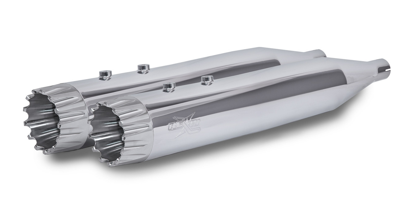 Rcx 4.5 Rage Chrome Tip Motorcycle Muffler - Browse Our Motorcycle