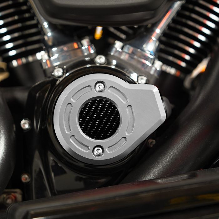 Silver Hogworks BVT Cam Cover for 2024+ Harley Touring & Softail