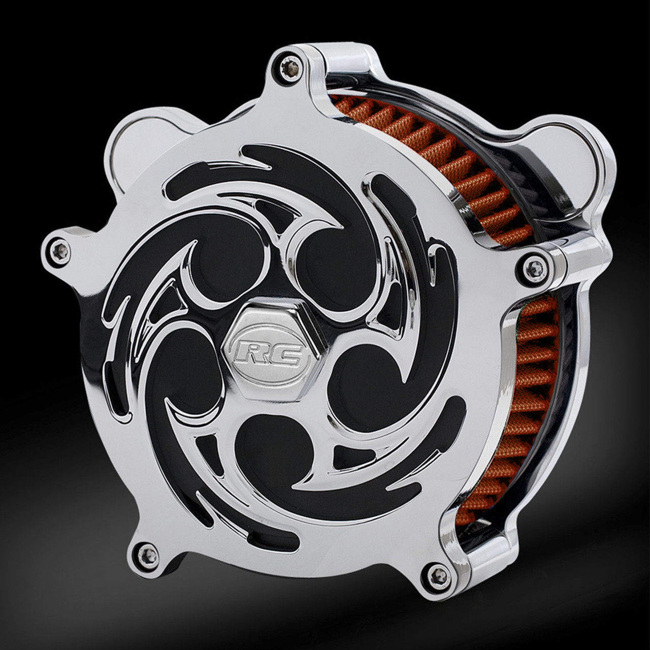 あーちゃ Savage Chrome Airstrike Air Cleaner ***WITH FREE, EXTRA FILTER