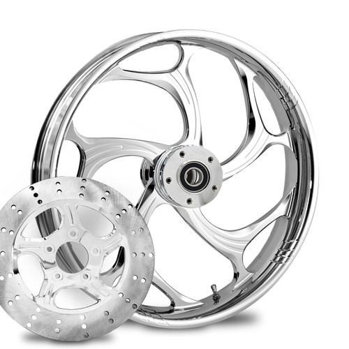 RC Components- Torsion chrome with matching rotor RC Components- Torsion chrome with matching rotor