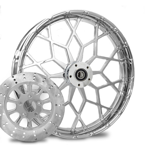 RC Components- Phenom chrome with matching rotor RC Components- Phenom chrome with matching rotor