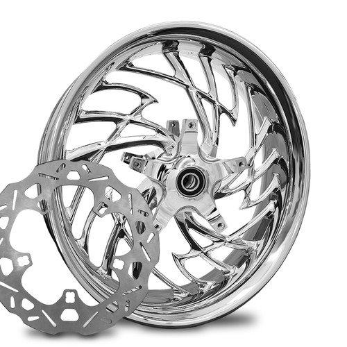 RC Components- Thrust chrome with Chop Cut rotor