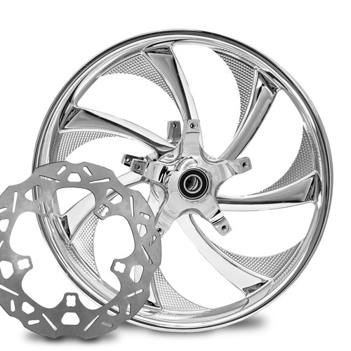 RC Components- Paradox chrome with Chop Cut rotor RC Components- Paradox chrome with Chop Cut rotor