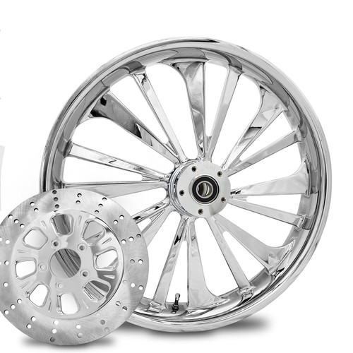 RC Components- Dillinger chrome with matching rotor RC Components- Dillinger chrome with matching rotor