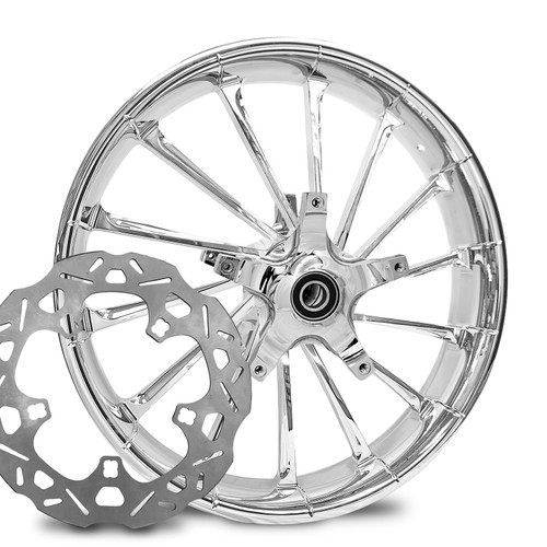 RC Components- Backlash chrome with Chop Cut rotor