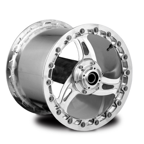 RC Comp- 15" deal spyder beadlock rear wheel for drag racing only