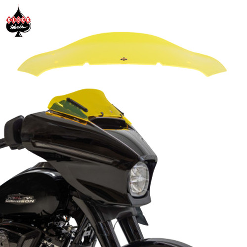 Klock Werks Color Flare Windshield – Green Ice for '24+ Street Glides