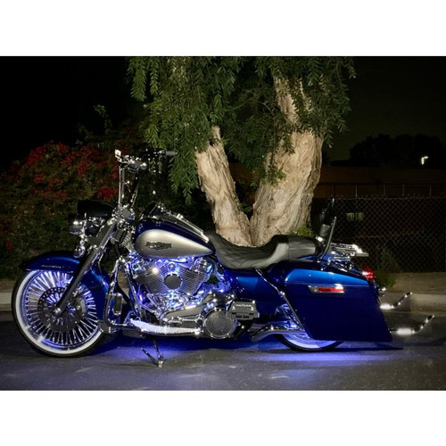 HOGWORKZ® LED Motorcycle Underglow Accent Lighting | 12 Strip Kit