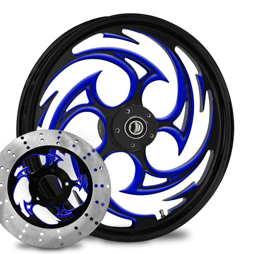 Savage Blue Eclipse- Kolor Pop with matching 2-oiece floating rotor