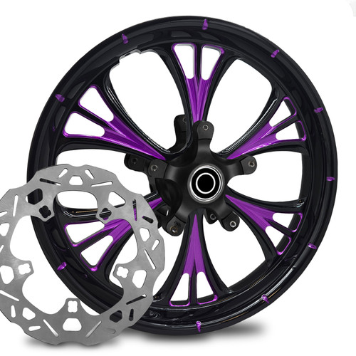 Majestic Purple Eclipse- Kolor Pop with Chop Cut performance rotors