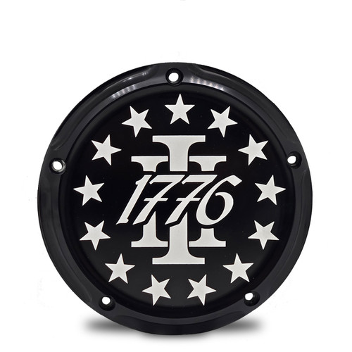 3 Percenter- M8 Derby Cover- Black