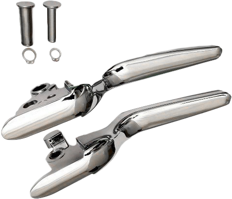 HardDrive LSR Lever Set for Softail 2018-2024 - Chrome Finish