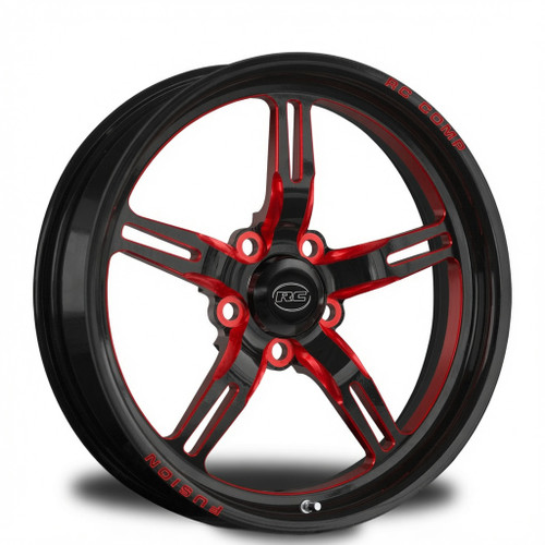 Fusion- Red Eclipse - Kolor Pop - Lug Mount