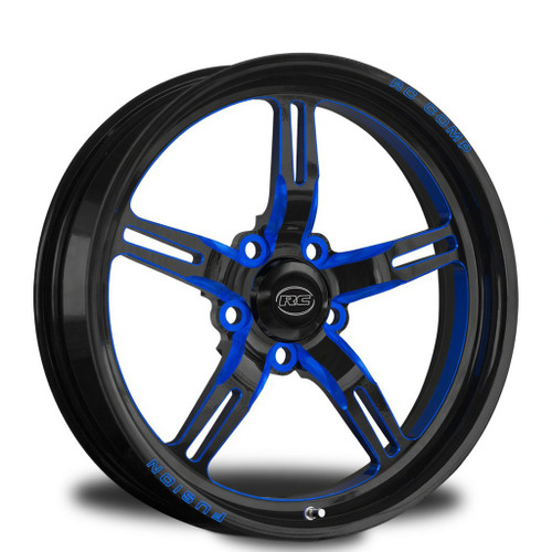 Fusion- Blue Eclipse - Kolor Pop - Lug Mount