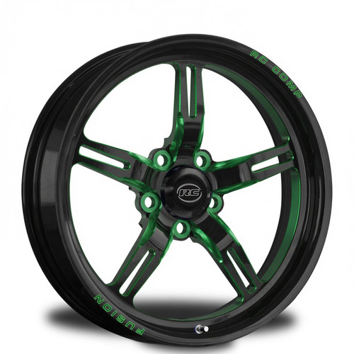 Fusion- Green Eclipse - Kolor Pop - Lug Mount