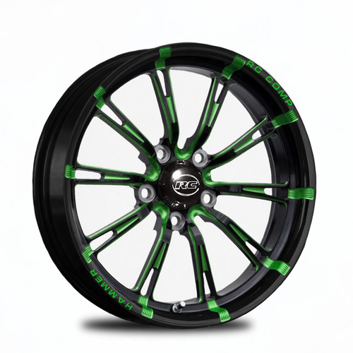 Hammer- Green Eclipse - Kolor Pop - Lug Mount