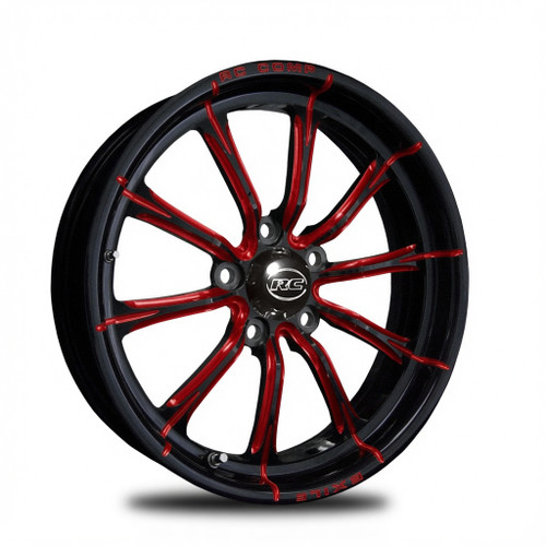 Exile- Red Eclipse - Kolor Pop - Lug Mount