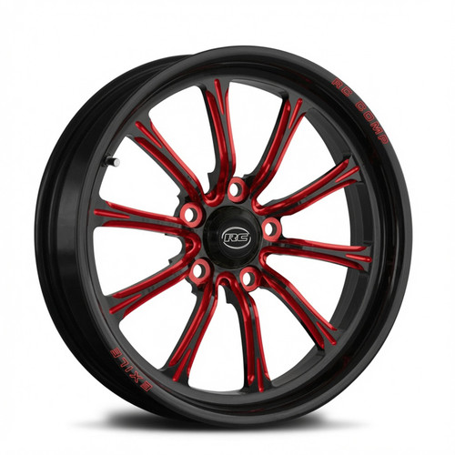 Exile S- Red Eclipse - Kolor Pop - Lug Mount