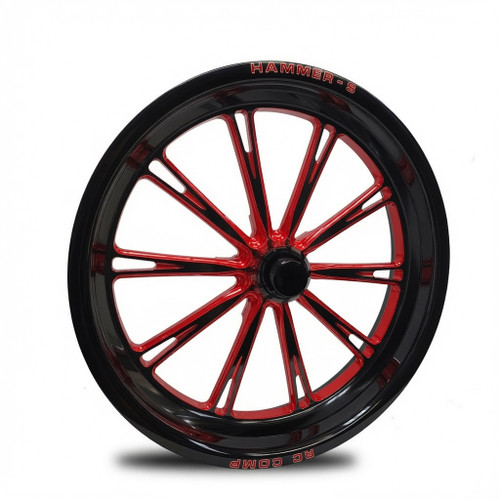 Hammer S- Red Eclipse - Kolor Pop - Spindle Mount