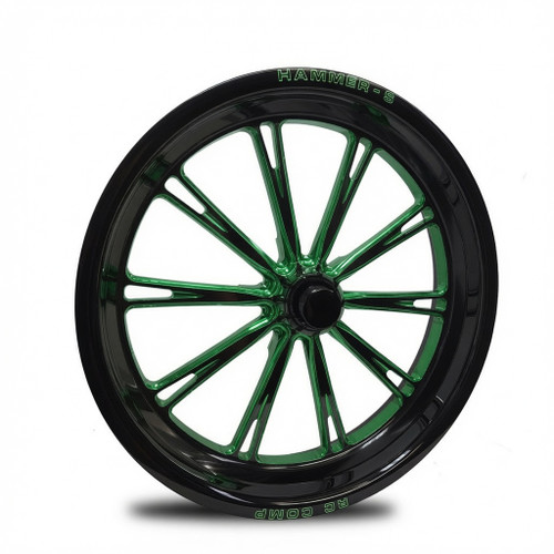 Hammer S- Green Eclipse - Kolor Pop - Spindle Mount