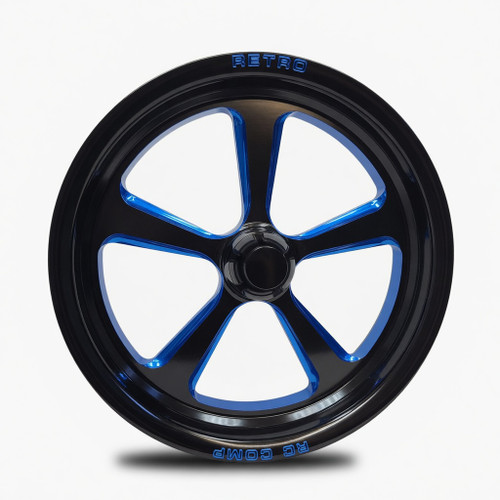 Retro- Blue Eclipse - Kolor Pop - Spindle Mount