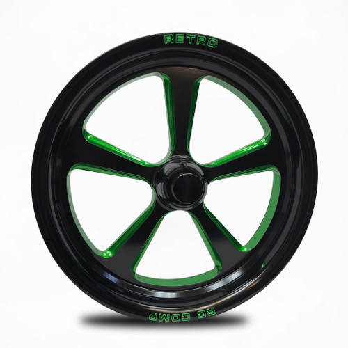 Retro- Green Eclipse - Kolor Pop - Spindle Mount