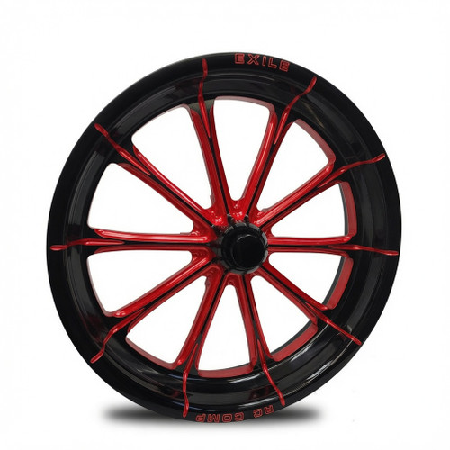 Exile- Red Eclipse - Kolor Pop - Spindle Mount