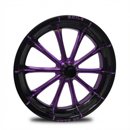 Exile- Purple Eclipse - Kolor Pop - Spindle Mount