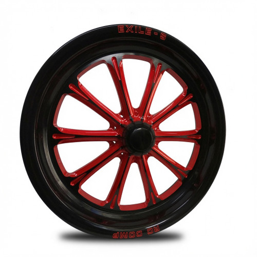 Exile S- Red Eclipse - Kolor Pop - Spindle Mount