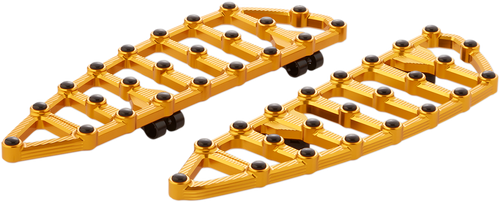 ARLEN NESS MX Driver Floorboards - Gold 
