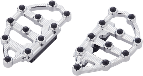 ARLEN NESS MX Passenger Floorboards - Chrome 