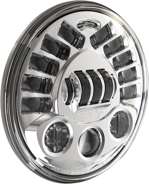 CUSTOM DYNAMICS Pro Beam Adaptive Headlight for Softail, Dyna, & Sportster - Chrome