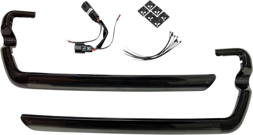 CUSTOM DYNAMICS LED Saddlebag Light Smoke -Black 