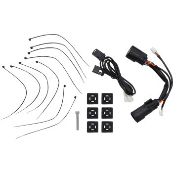 CUSTOM DYNAMICS LED Saddlebag Light Smoke -Black 