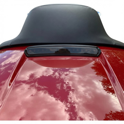 CUSTOM DYNAMICS Tour Pack Lid Light - Chrome/Smoke - for Harley-Davidson Tour Packs