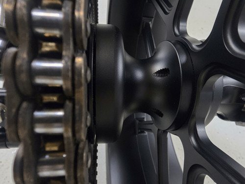 Internal cush chain drive conversion