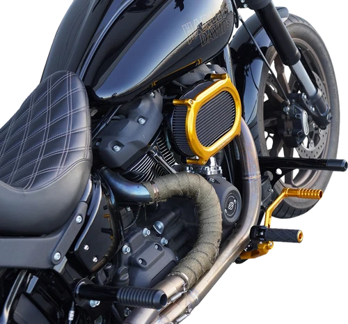 Arlen Ness Performance Air Filter Kit - Stage II - Gold 
