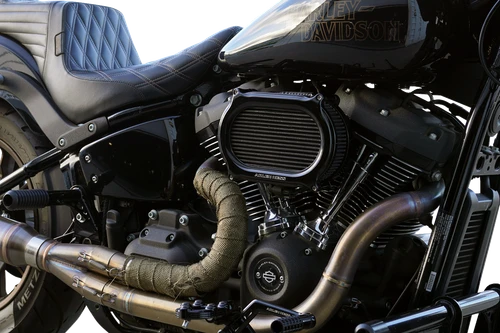 Arlen Ness Stage II Performance Air Filter Kit for Harley-Davidson M8 Engines - Black