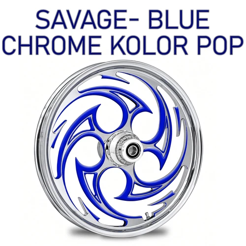 Savage Chrome -  Blue  Kolor Pop   
