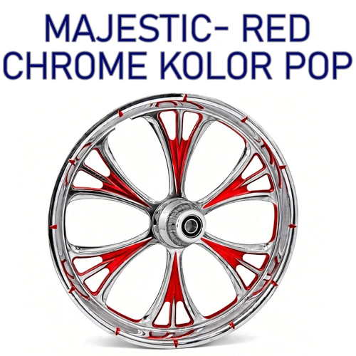 Majestic Chrome Red Kolor Pop  