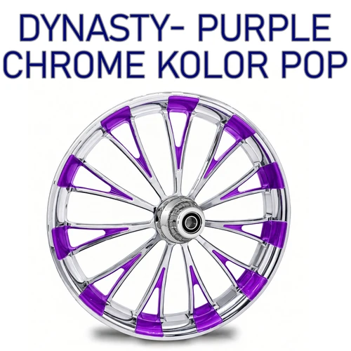Dynasty Chrome-  Purple Kolor Pop