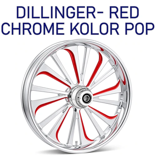 Dillinger Chrome-  Red Kolor Pop