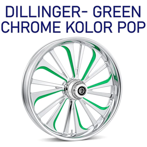 Dillinger Chrome-  Green Kolor Pop