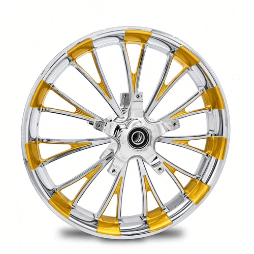 Dynasty Chrome- Gold Kolor Pop       (Harley Trike)