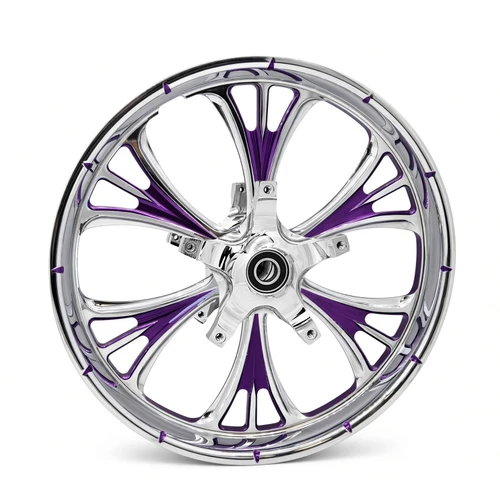 Majestic Chrome - Purple Kolor Pop       (Harley Trike)