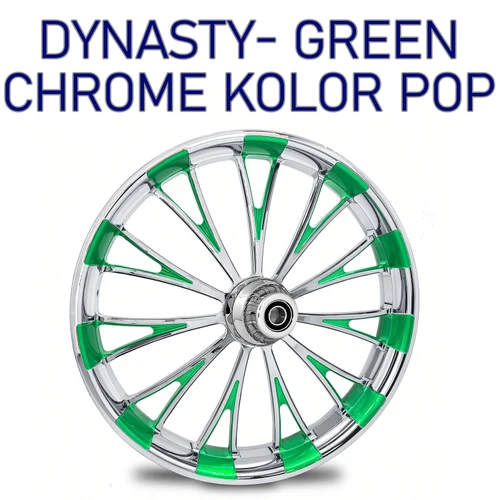 Dynasty Chrome- Green Kolor Pop  
