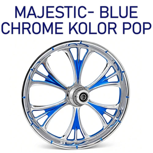 Majestic Chrome- Blue Kolor Pop