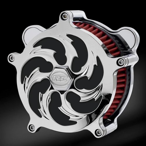 Assault Chrome Airstrike Air Cleaner **WITH FREE, EXTRA FILTER**